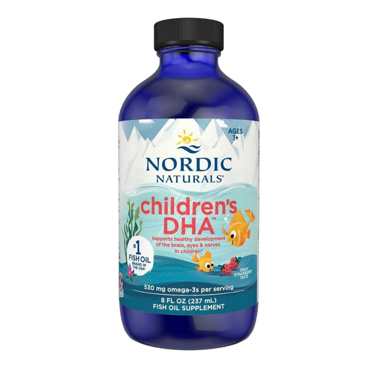 Children's DHA 530mg (Omega 3 Para Niños), 8 fl oz / 237 ml – Nordic Naturals-Wellu