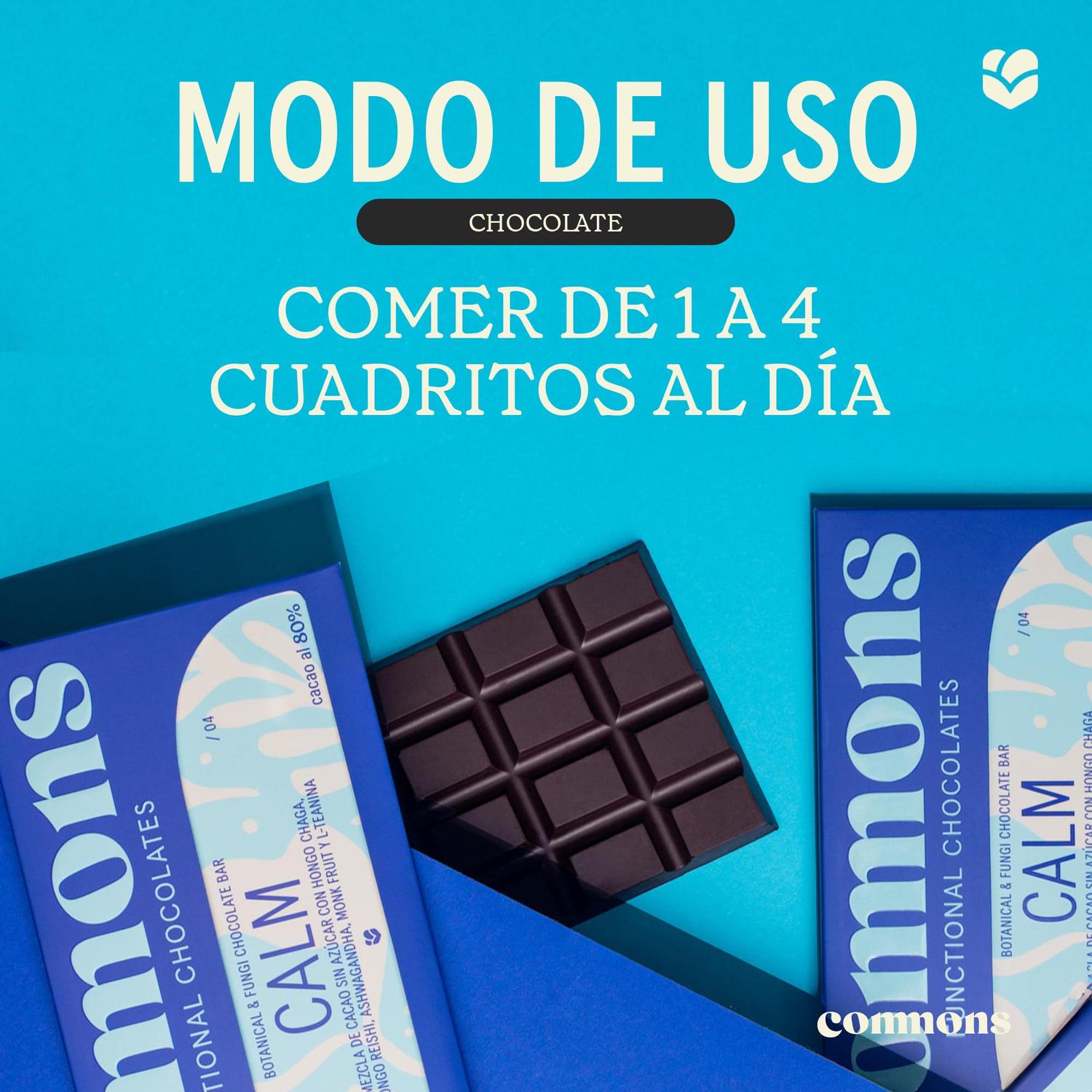 Chocolate Calm 80g – Commons-Wellu