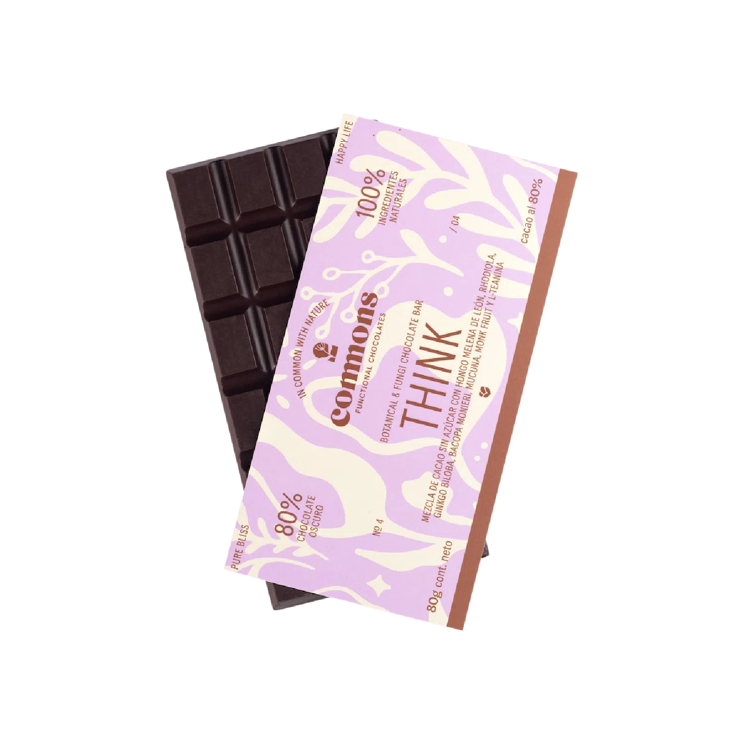 Chocolate Think 80g – Commons-Wellu