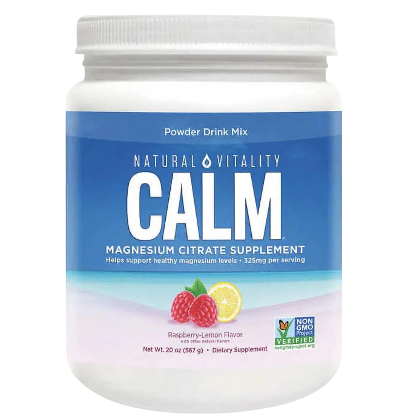 Citrato de Magnesio, 20 oz – Natural Vitality CALM-Wellu