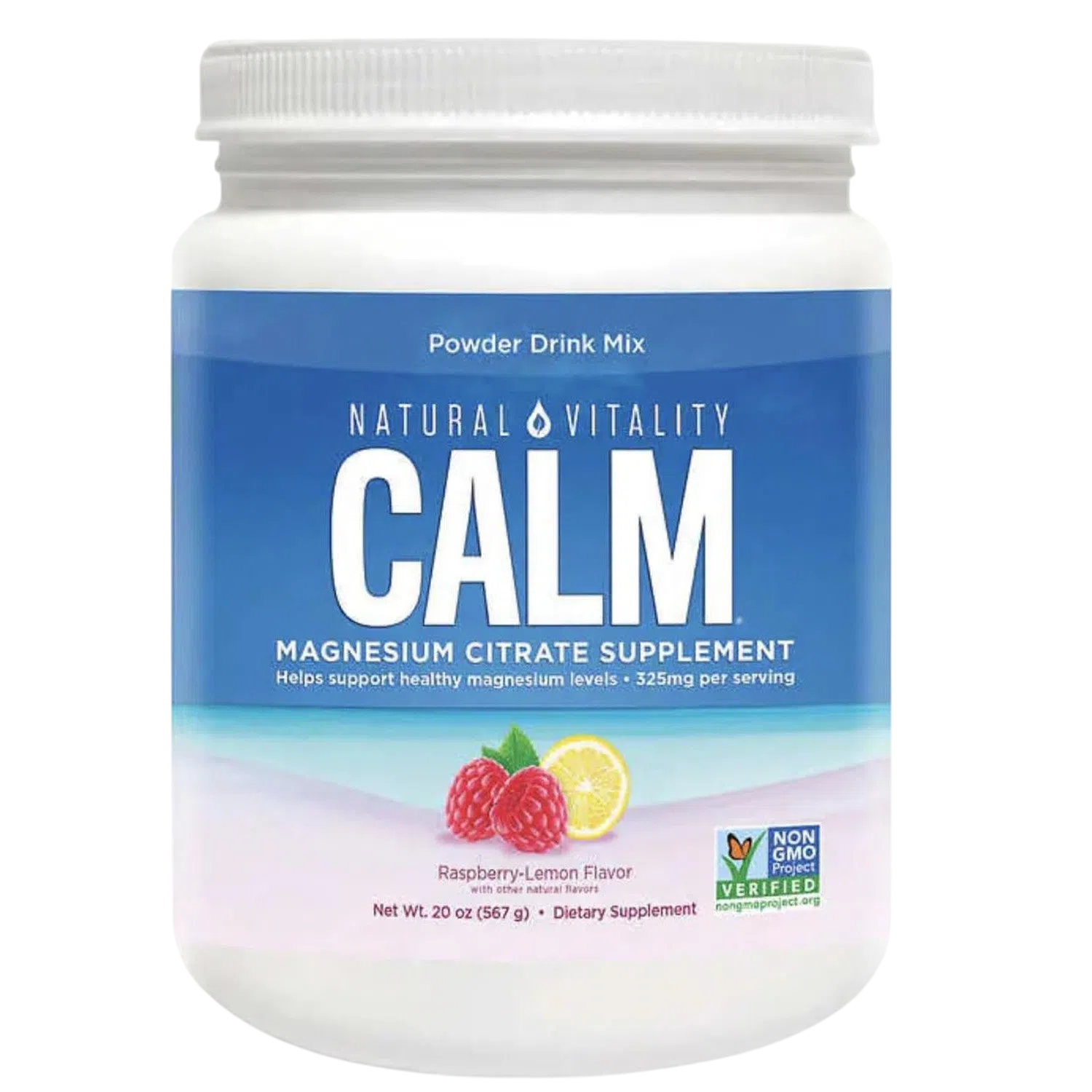 Citrato de Magnesio, 20 oz – Natural Vitality CALM-Wellu