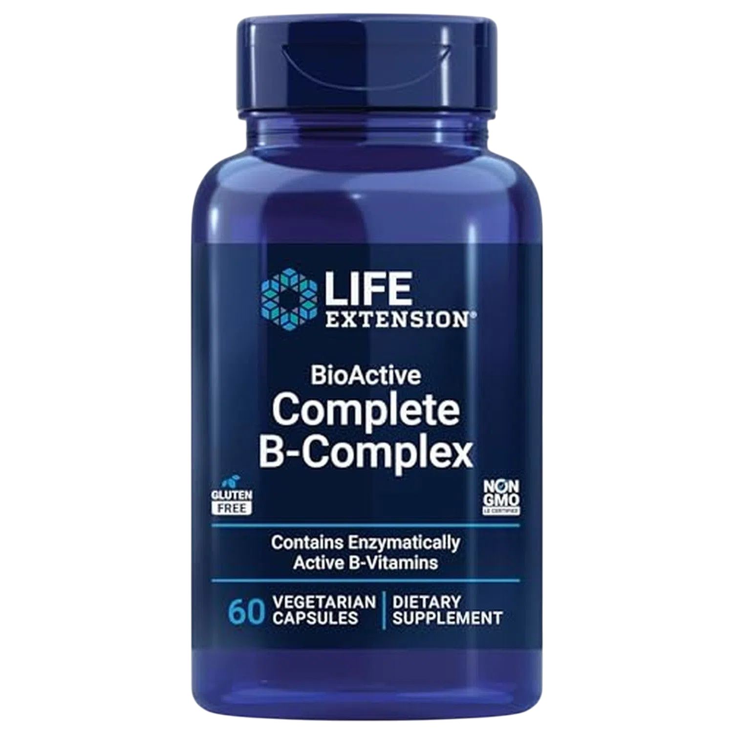 Complejo B Completo Bioactivo, 60 Vegcaps – Life Extension-Wellu