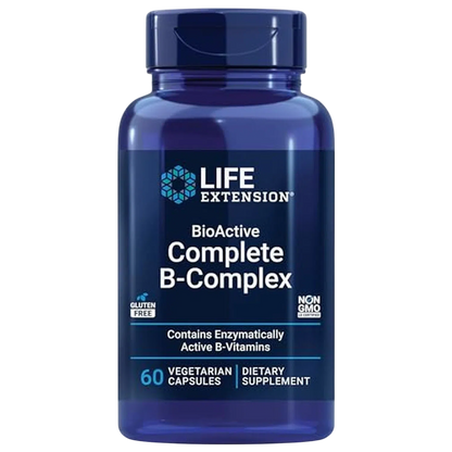 Complejo B Completo Bioactivo, 60 Vegcaps – Life Extension-Wellu