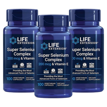 Complejo Superselenio 200mcg, 100 Vegcaps – Life Extension-Wellu