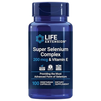 Complejo Superselenio 200mcg, 100 Vegcaps – Life Extension-Wellu