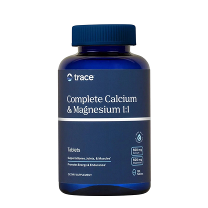 Complete Cal/Mag 1:1, 120 tabletas – Trace Minerals-Wellu