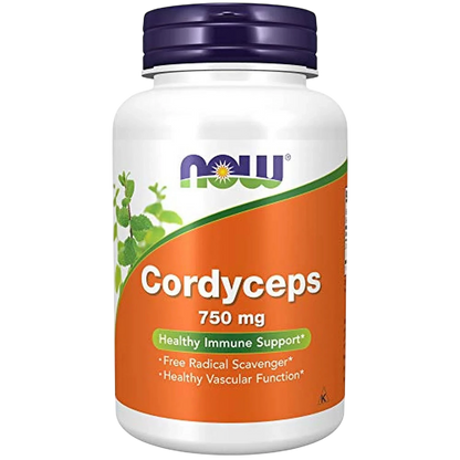 Cordyceps de 750 mg, 90 Cápsulas Veg – NOW Foods-Wellu