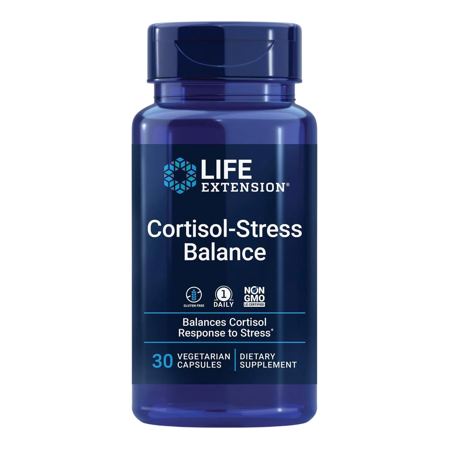 Cortisol Equilibrio de Estrés, 30 vcaps – Life Extension-Wellu