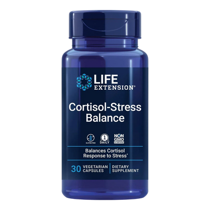 Cortisol Equilibrio de Estrés, 30 vcaps – Life Extension-Wellu