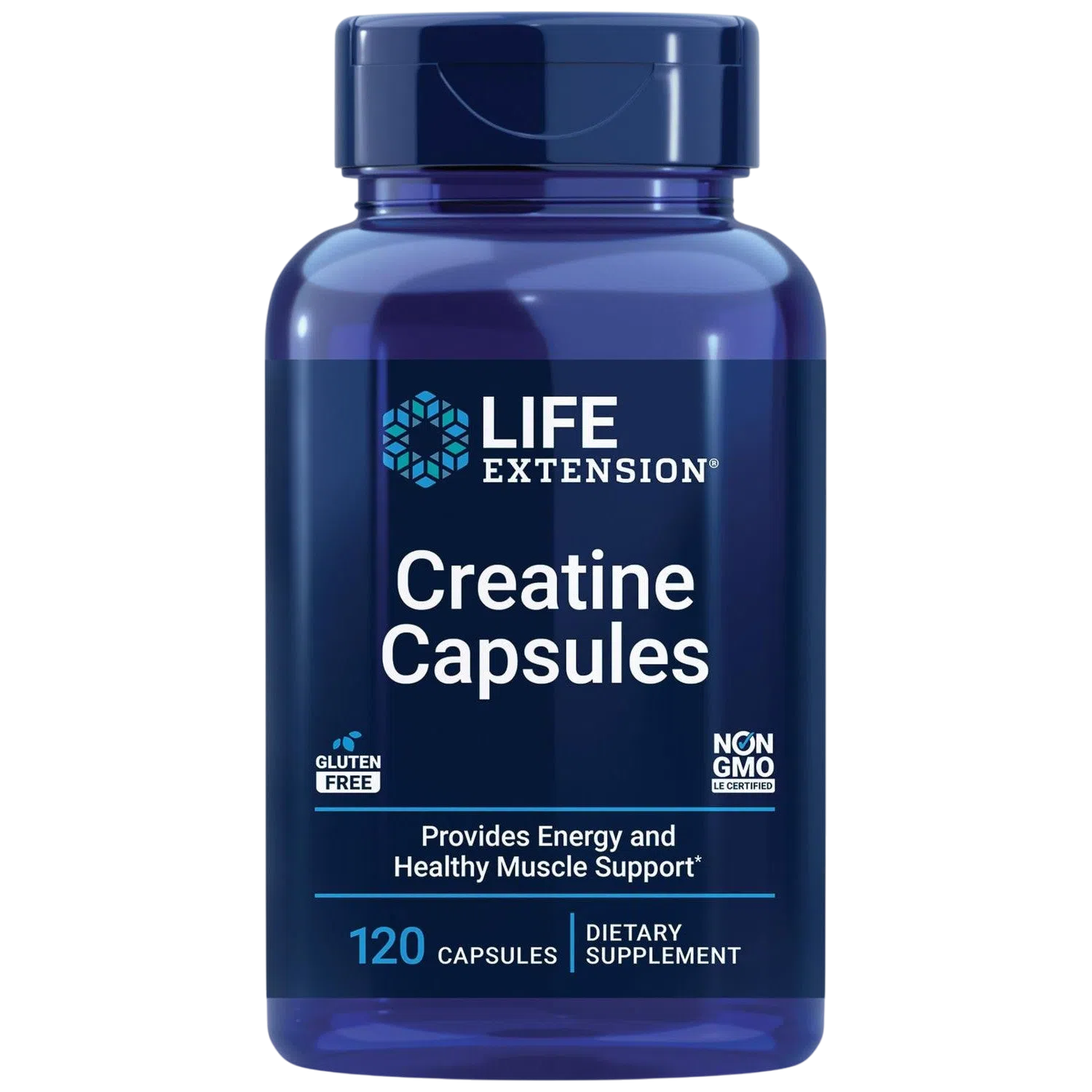 Creatina, 120 Caps – Life Extension-Wellu