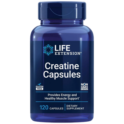 Creatina, 120 Caps – Life Extension-Wellu