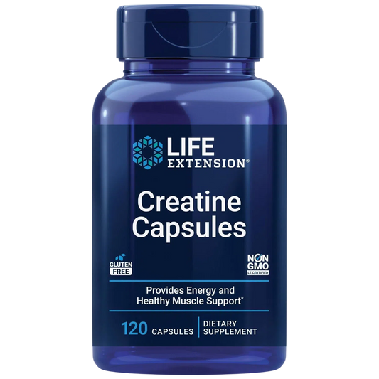 Creatina, 120 Caps – Life Extension-Wellu