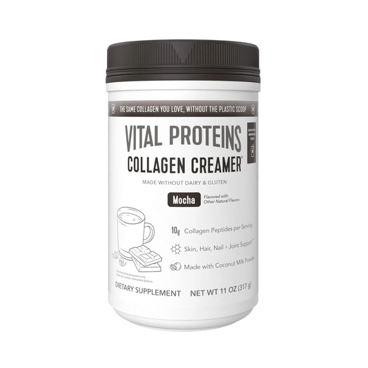 Crema de Colágeno Mocha, 317g (11 oz) – Vital Proteins-Wellu