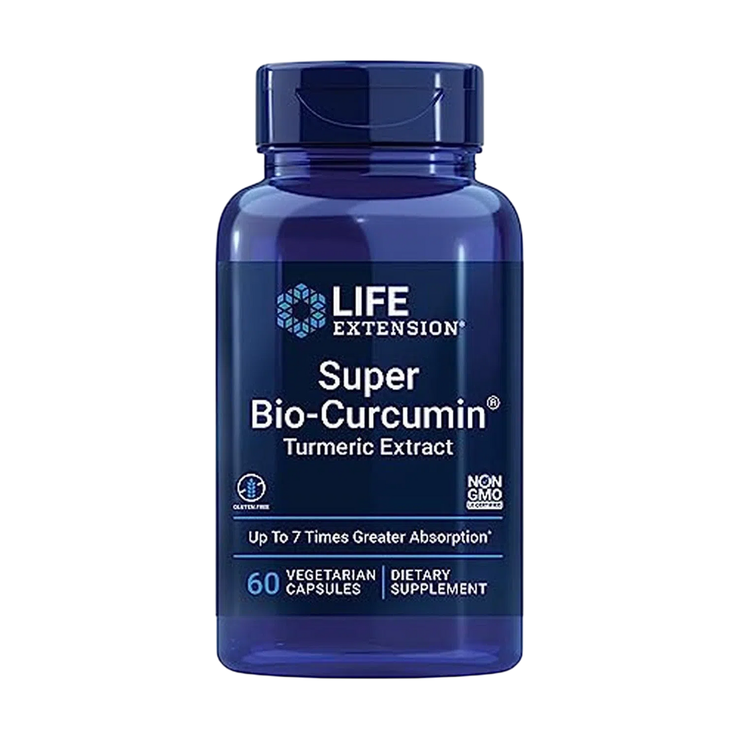 Cúrcuma Super Bio-Curcumin Turmeric Extract 400mg, 60 Cápsulas – Life Extension-Wellu