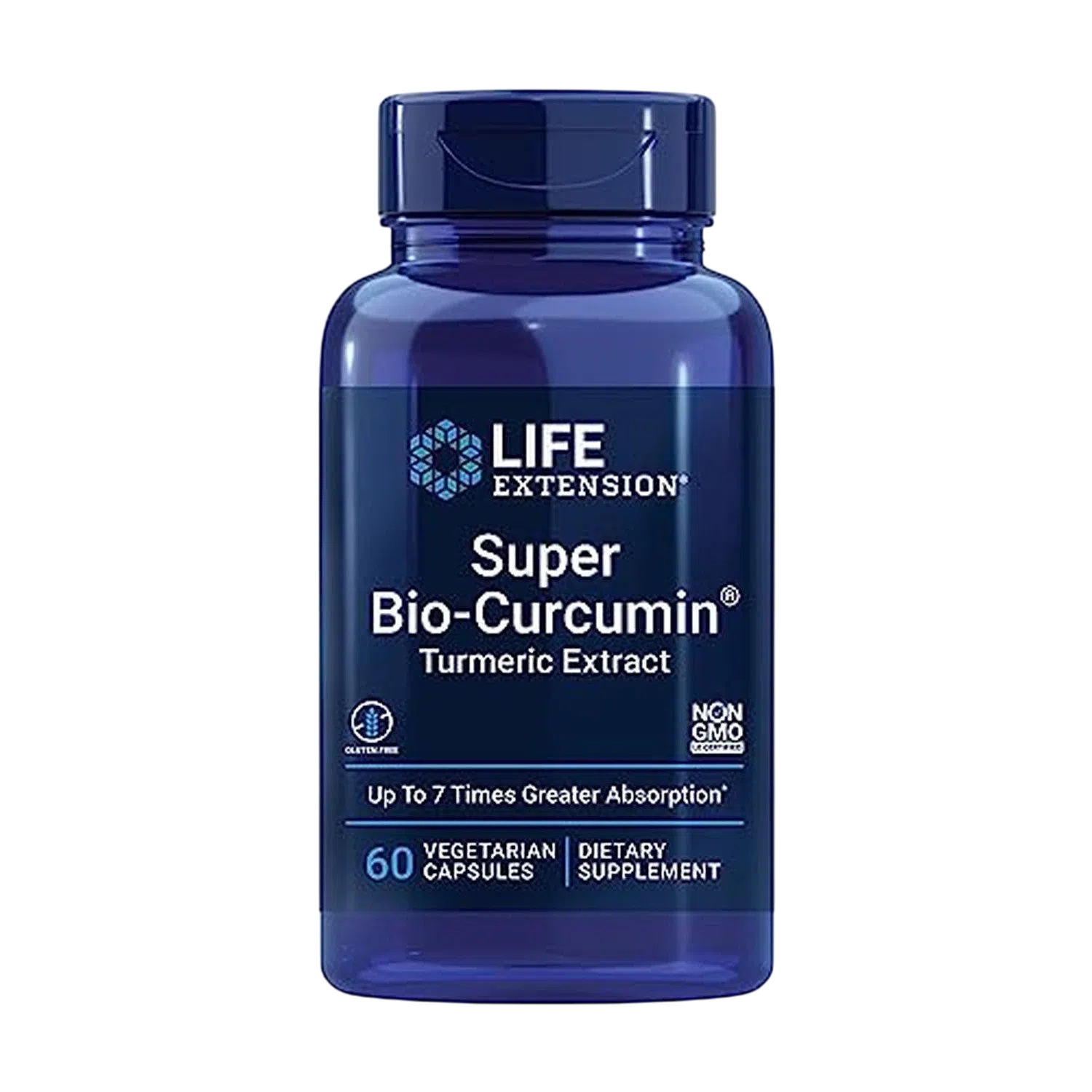 Cúrcuma Super Bio-Curcumin Turmeric Extract 400mg, 60 Cápsulas – Life Extension-Wellu