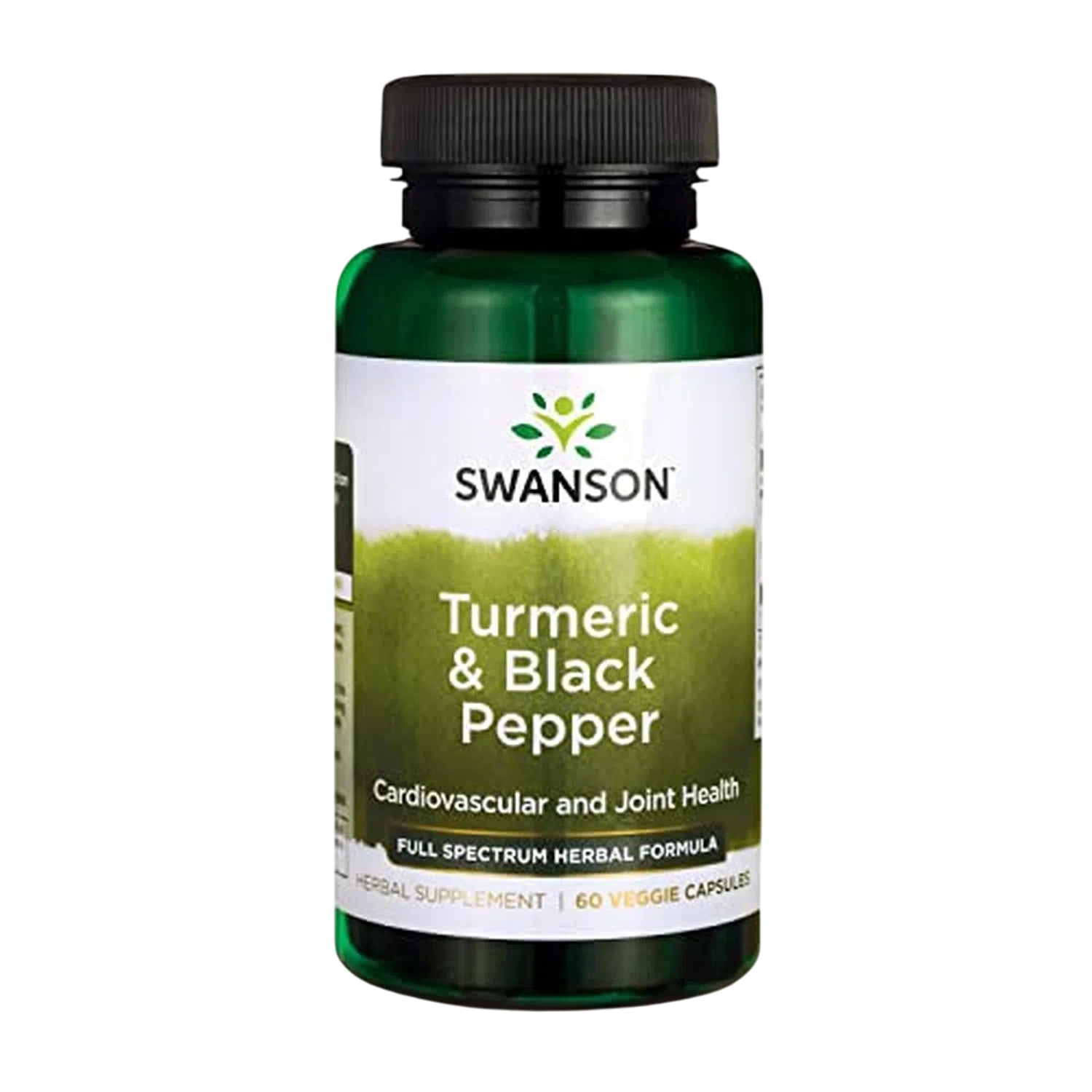 Cúrcuma y Pimienta Negra 600mg, 60 Capsulas – Swanson-Wellu