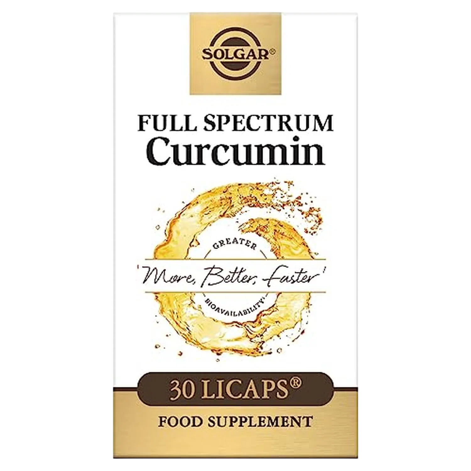 Curcumin Full Spectrum, 30 Sofgels – Solgar-Wellu