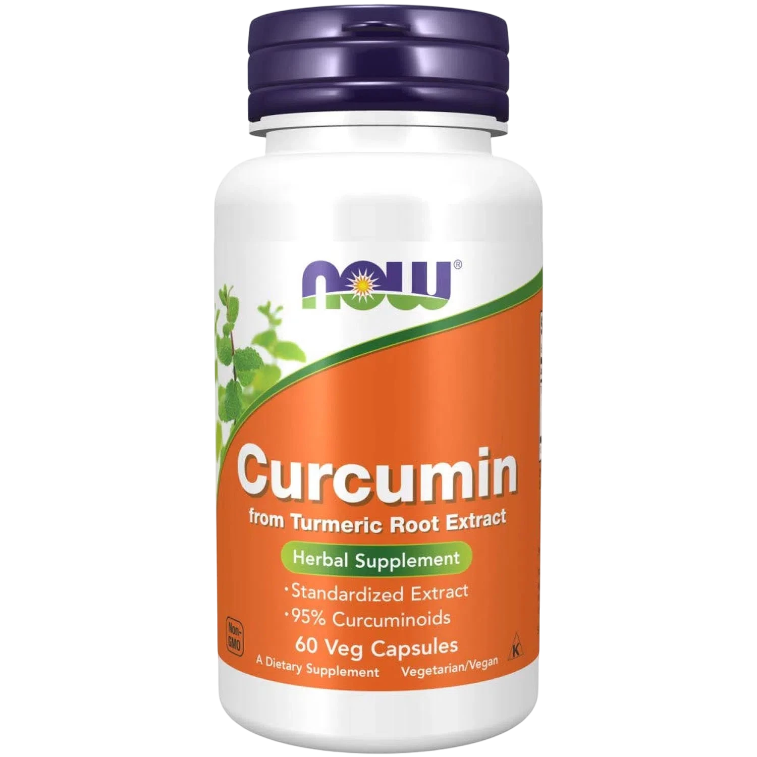 Curcumina y cúrcuma, 60 Cápsulas Veg – NOW Foods-Wellu