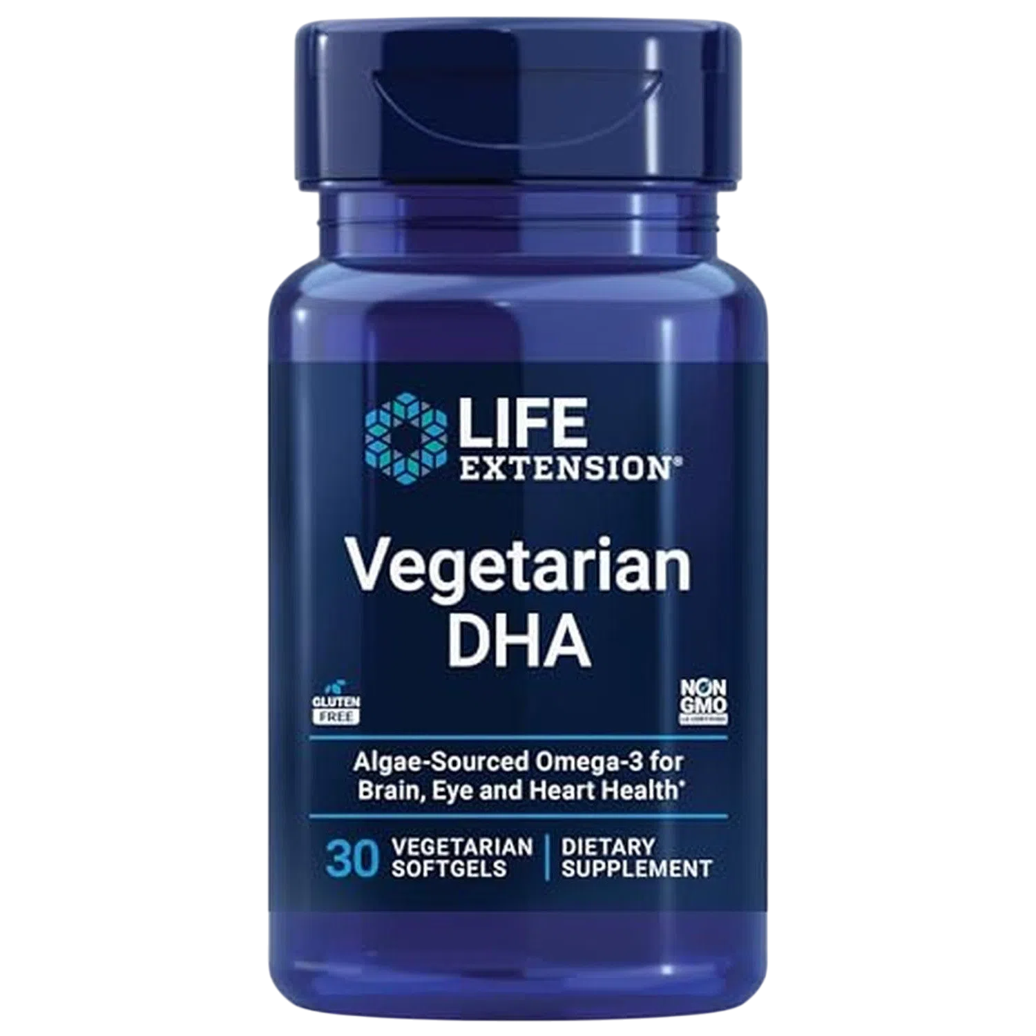 DHA Vegetariano, 30 Softgels – Life Extension-Wellu