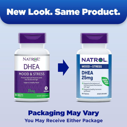 DHEA 25mg, 90 tabletas – Natrol