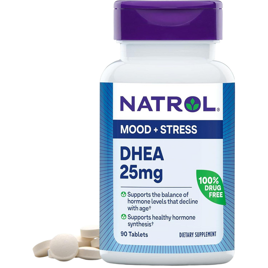 DHEA 25mg, 90 tabletas – Natrol