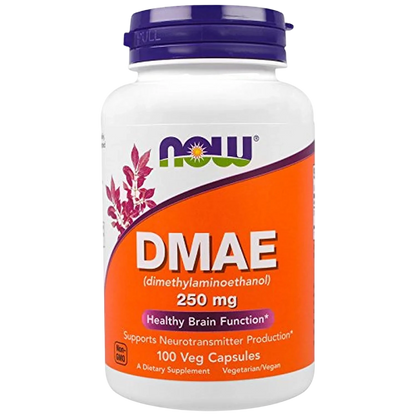 DMAE 250 mg, 100 Caps – NOW Foods-Wellu