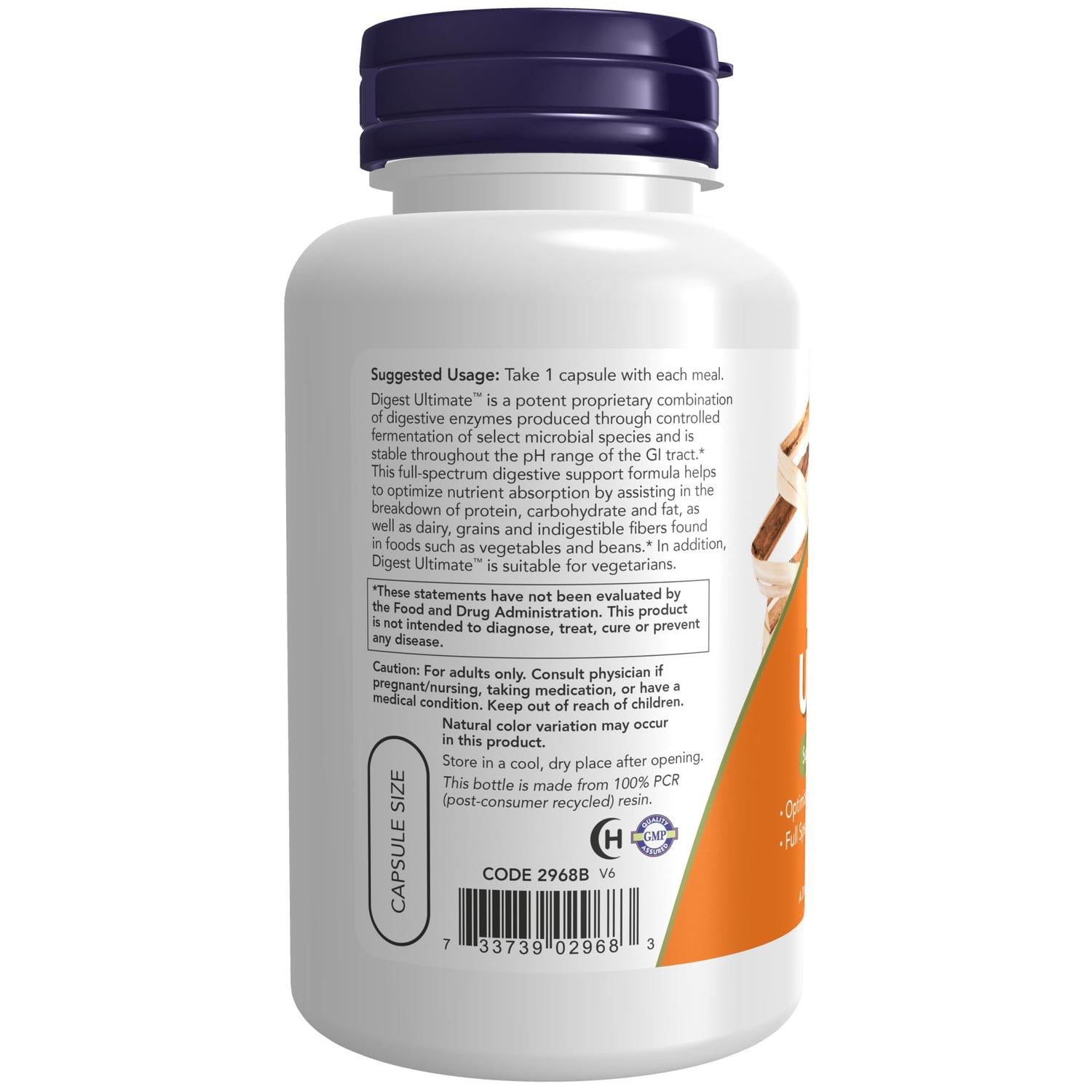 Digest Ultimate (Salud Digestiva), 120 cápsulas – NOW Foods-Wellu