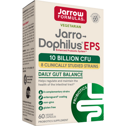 Dophilus EPS 5 Billion CFU, 120 Capsulas – Jarrow Formulas-Wellu