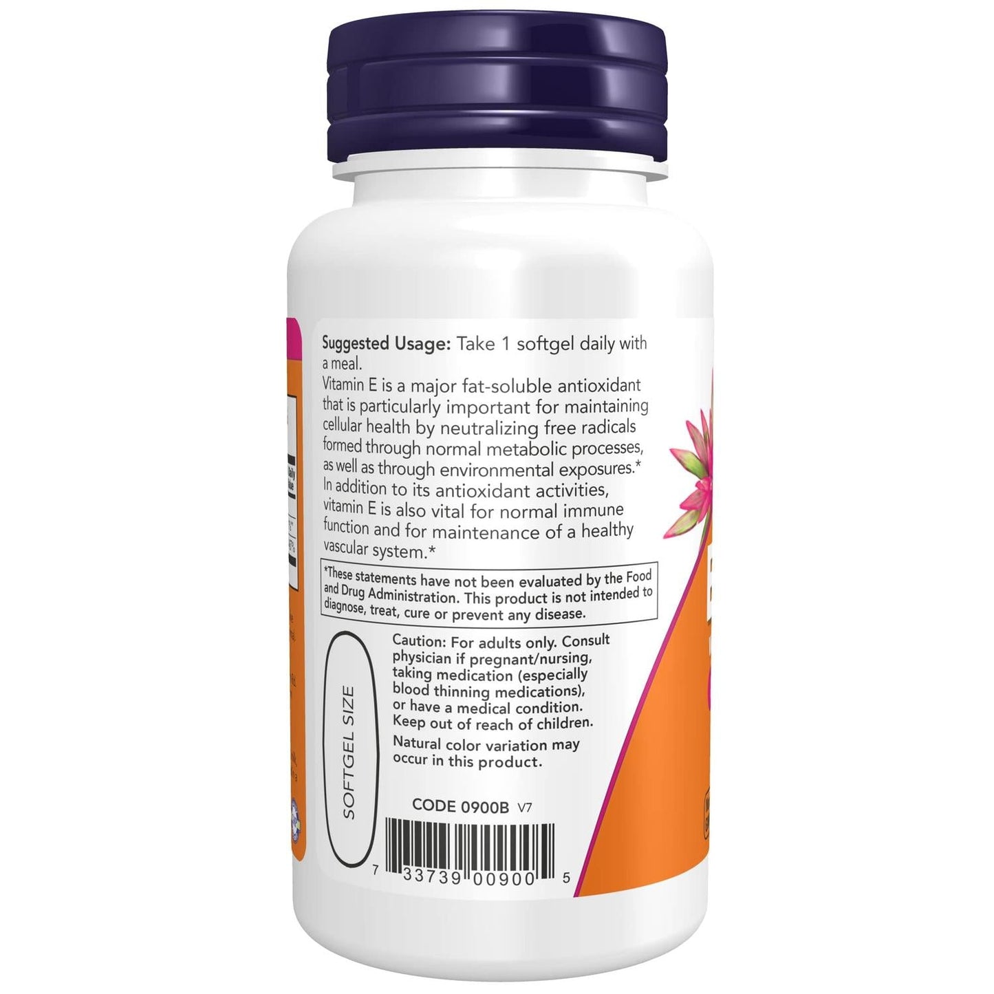 E-1000 con tocoferoles mixtos 670mg (1000 UI), 50 cápsulas – NOW Foods-Wellu