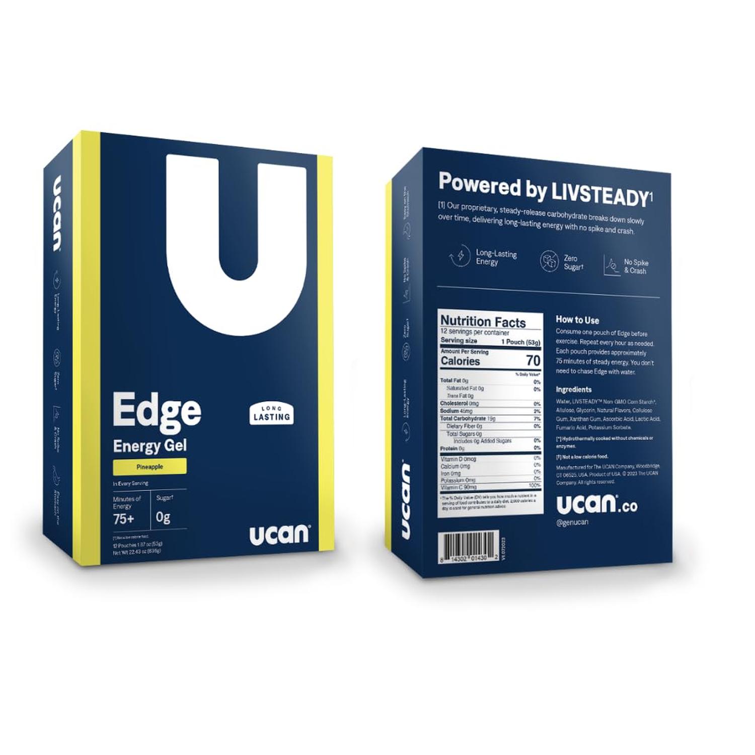 Edge Gel Pineapple, 53g (caja c/12) – UCAN-Wellu