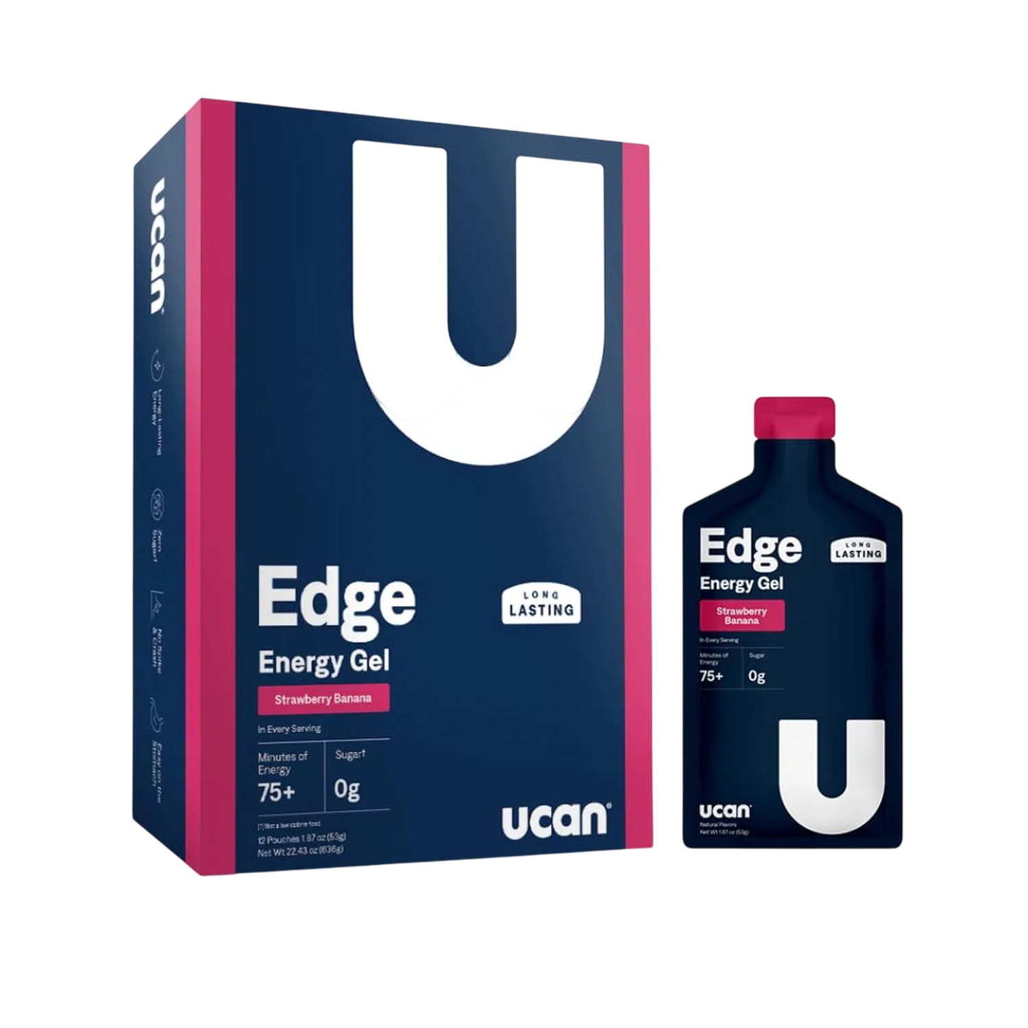 Edge Gel Strawberry Banana, 53g (caja c/12) – UCAN-Wellu