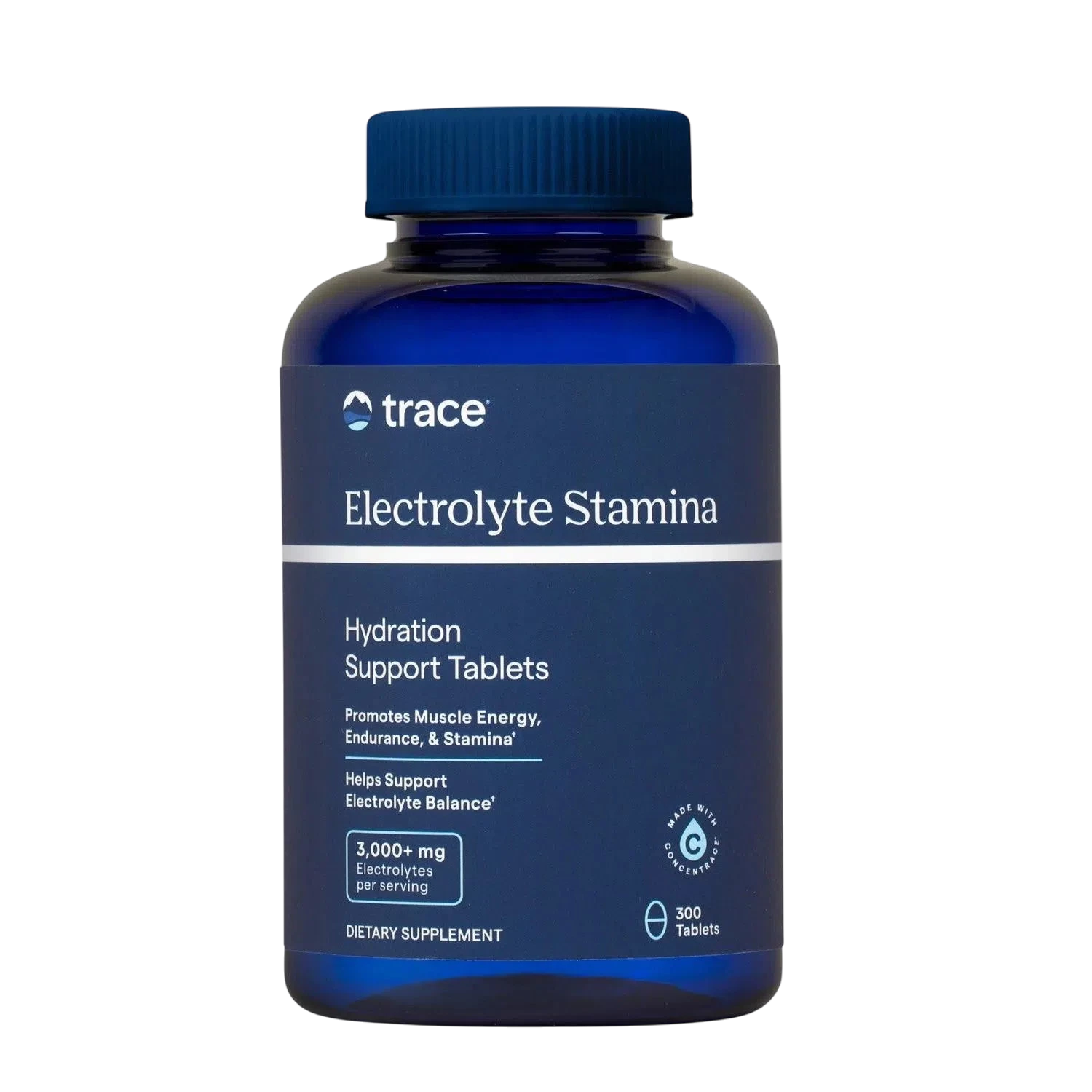 Electrolitos Stamina (Resistencia), 300 Tablets – Trace Minerals-Wellu