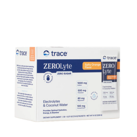 Zerolyte Salty Orange, 30 pz – Trace Minerals-Wellu