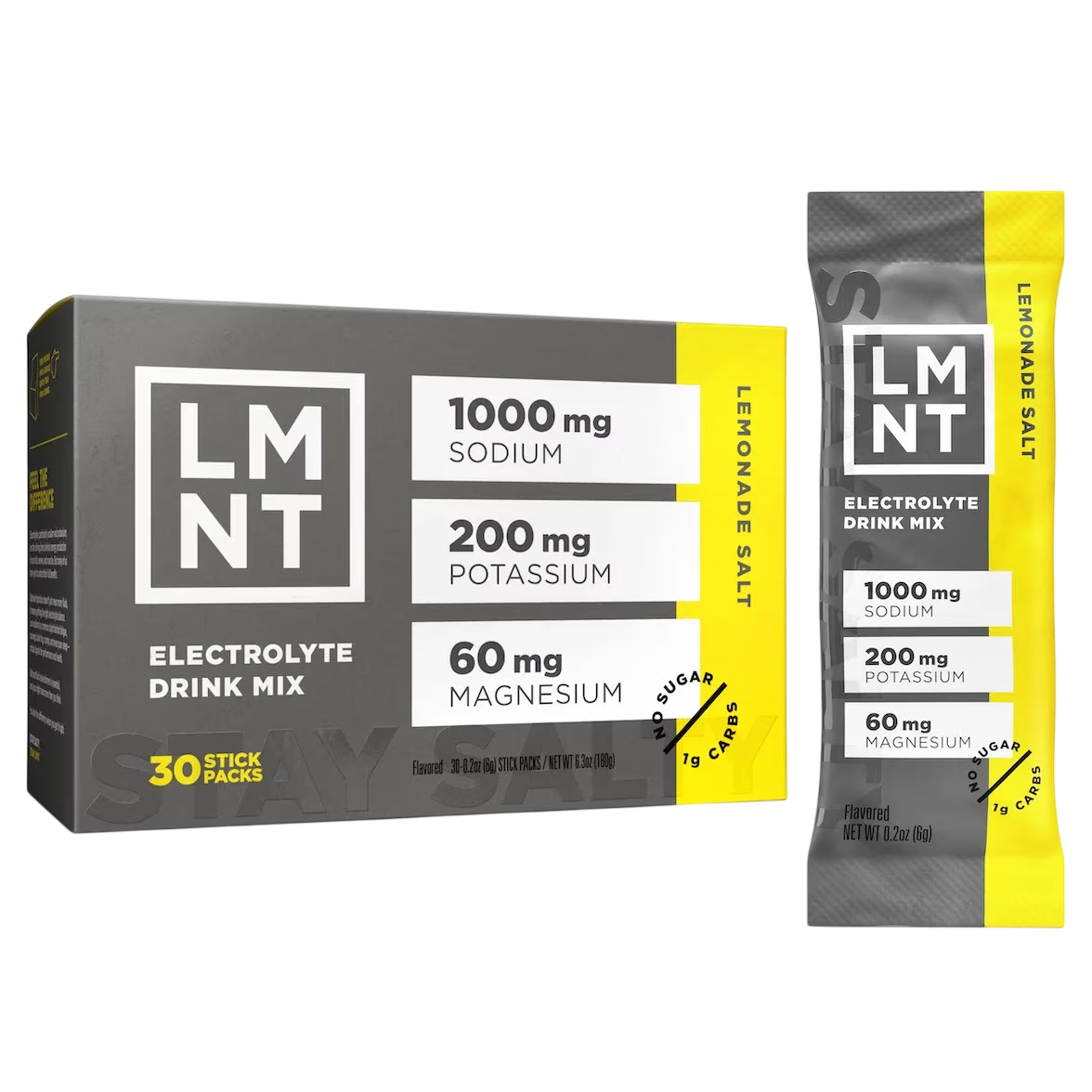 Electrolyte Drink Mix Lemonade, 6g (c/30 pz) – LMNT