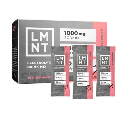 Electrolyte Drink Mix Raspberry, 6g (c/30 pz) – LMNT-Wellu