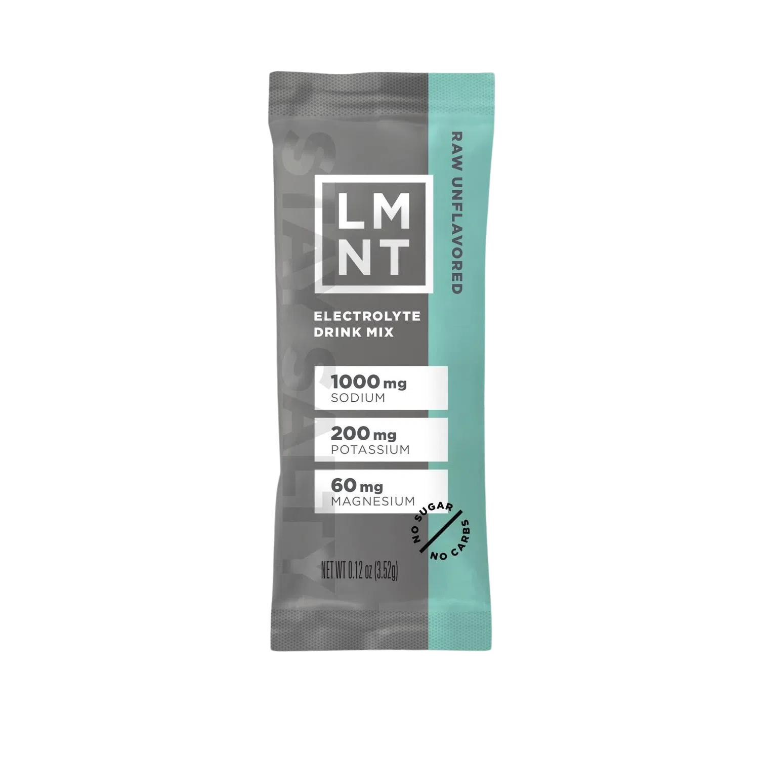 Electrolyte Drink Mix Raw Unflavored Salt, 6g – LMNT-Wellu