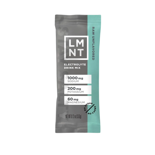 Electrolyte Drink Mix Raw Unflavored Salt, 6g – LMNT-Wellu