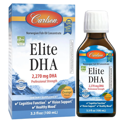 Elite DHA 2,270 mg, 100 ml – Carlson Labs-Wellu