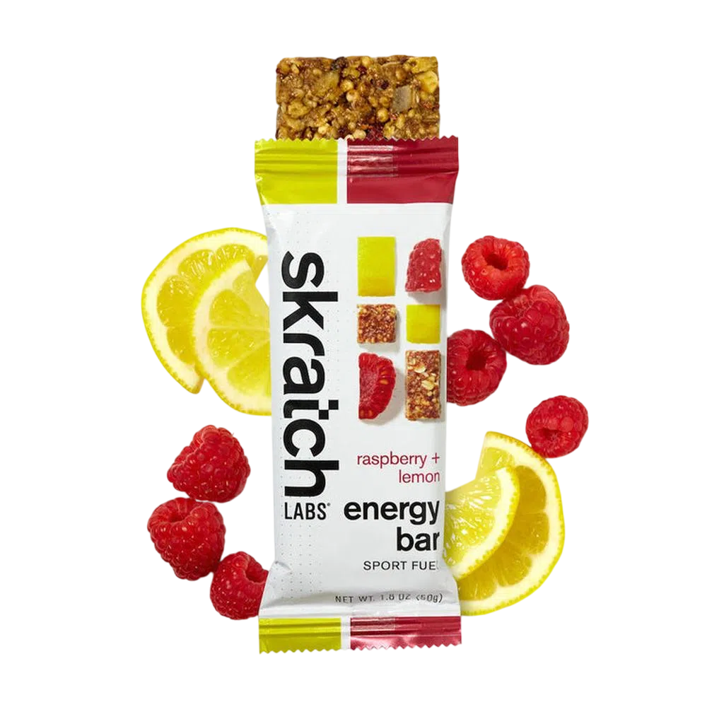 Sport Zero Raspberry Energy Bar Sport Fuel Raspberry Lemon, 50g – Skratch Labs – Wellu