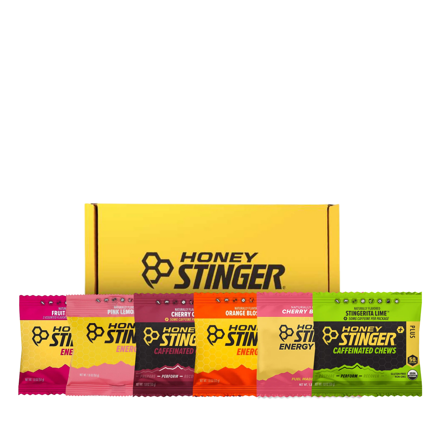 Energy Chews Sampler Pack – Honey Stinger-Wellu