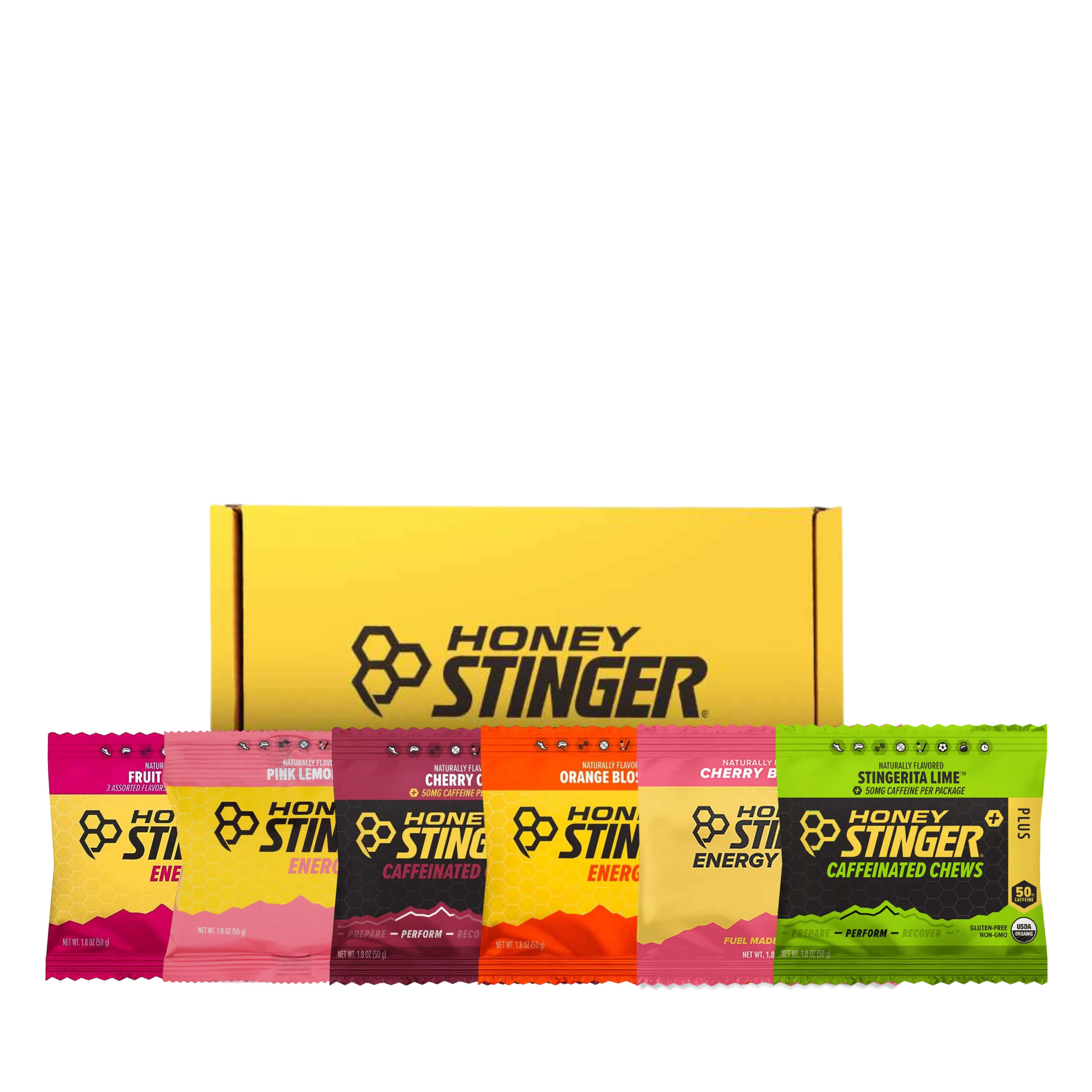 Energy Chews Sampler Pack – Honey Stinger-Wellu