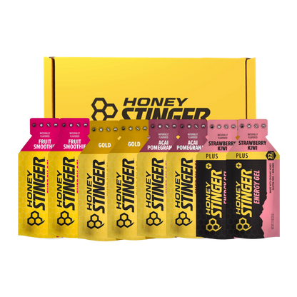 Energy Gel Variety Sampler Pack 8 pz – Honey Stinger-Wellu