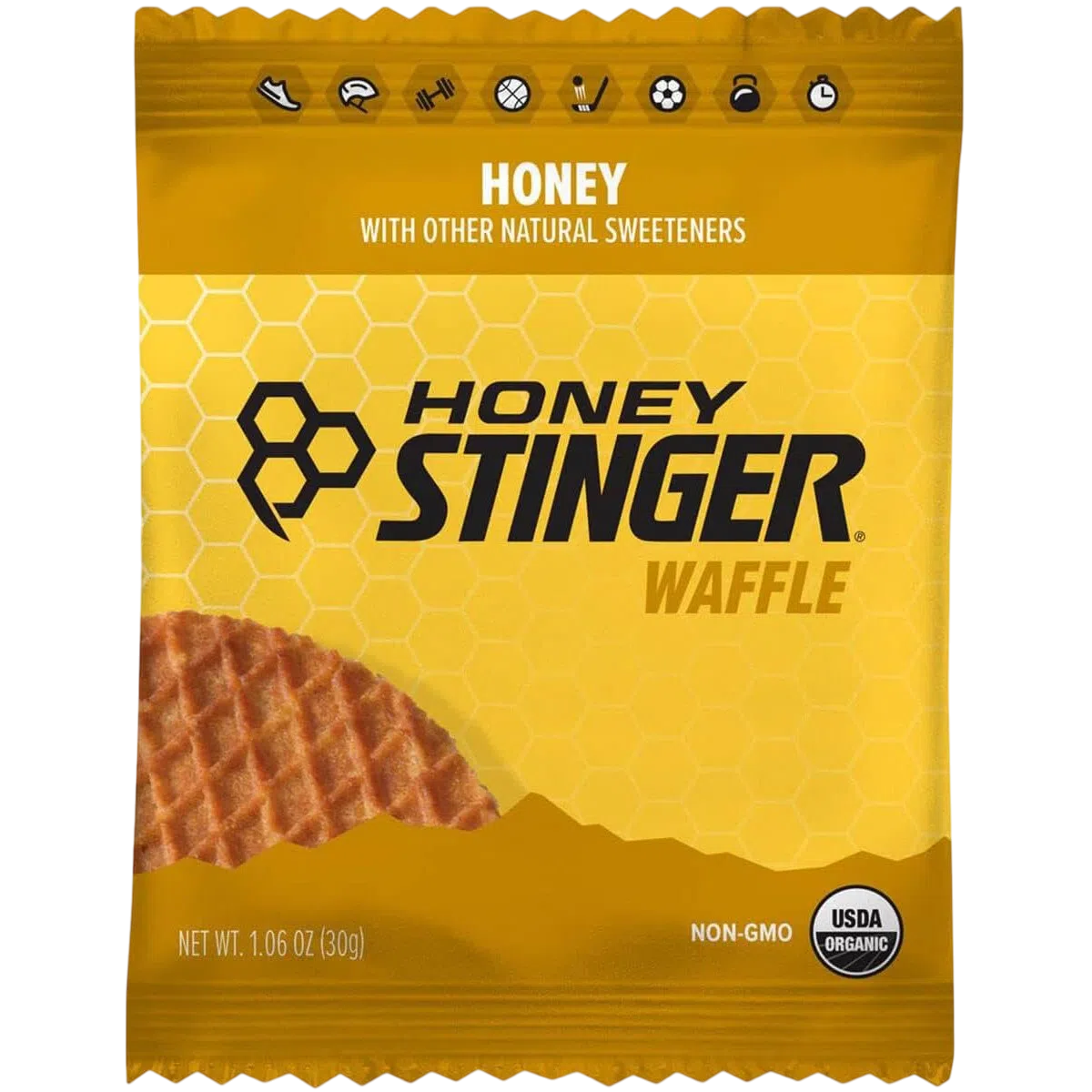 Honey Stinger Waffle Honey 28.5gr-Wellu