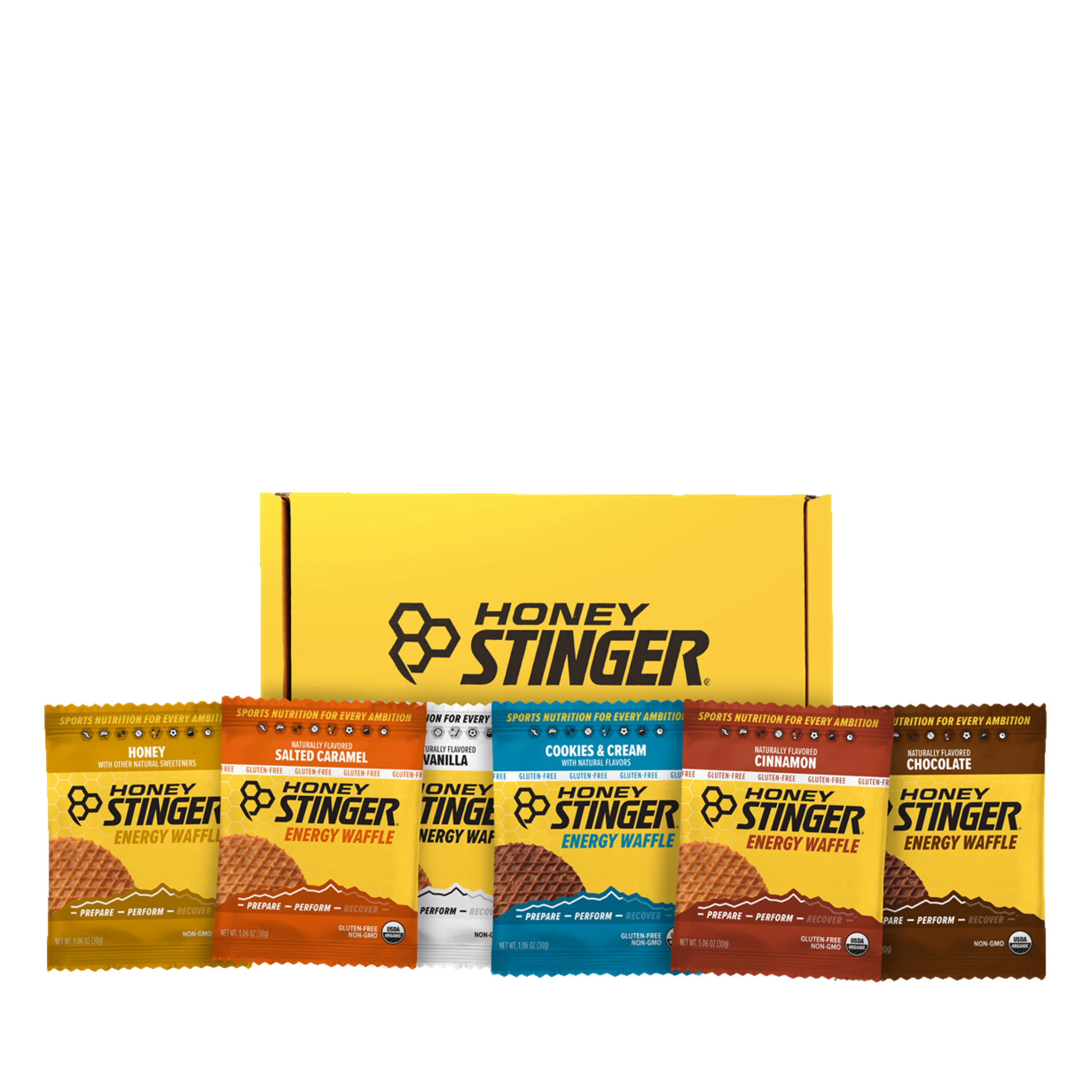 Energy Waffles Sampler Pack 6 pz – Honey Stinger-Wellu