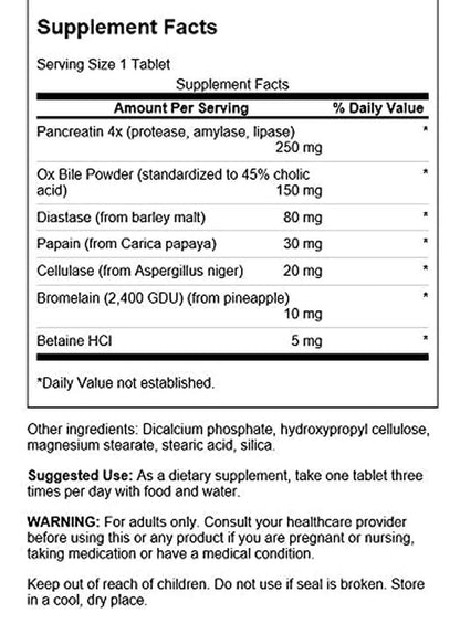 Enzimas Digestivas, 90 Tabs – Swanson-Wellu