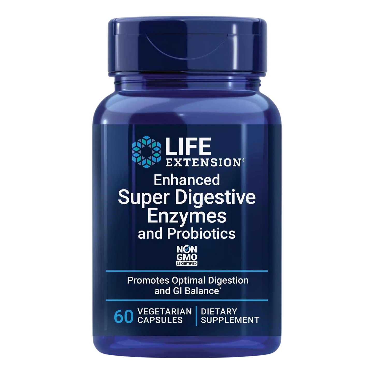 Enzimas Digestivas Probióticos, 60 Caps – Life Extension-Wellu