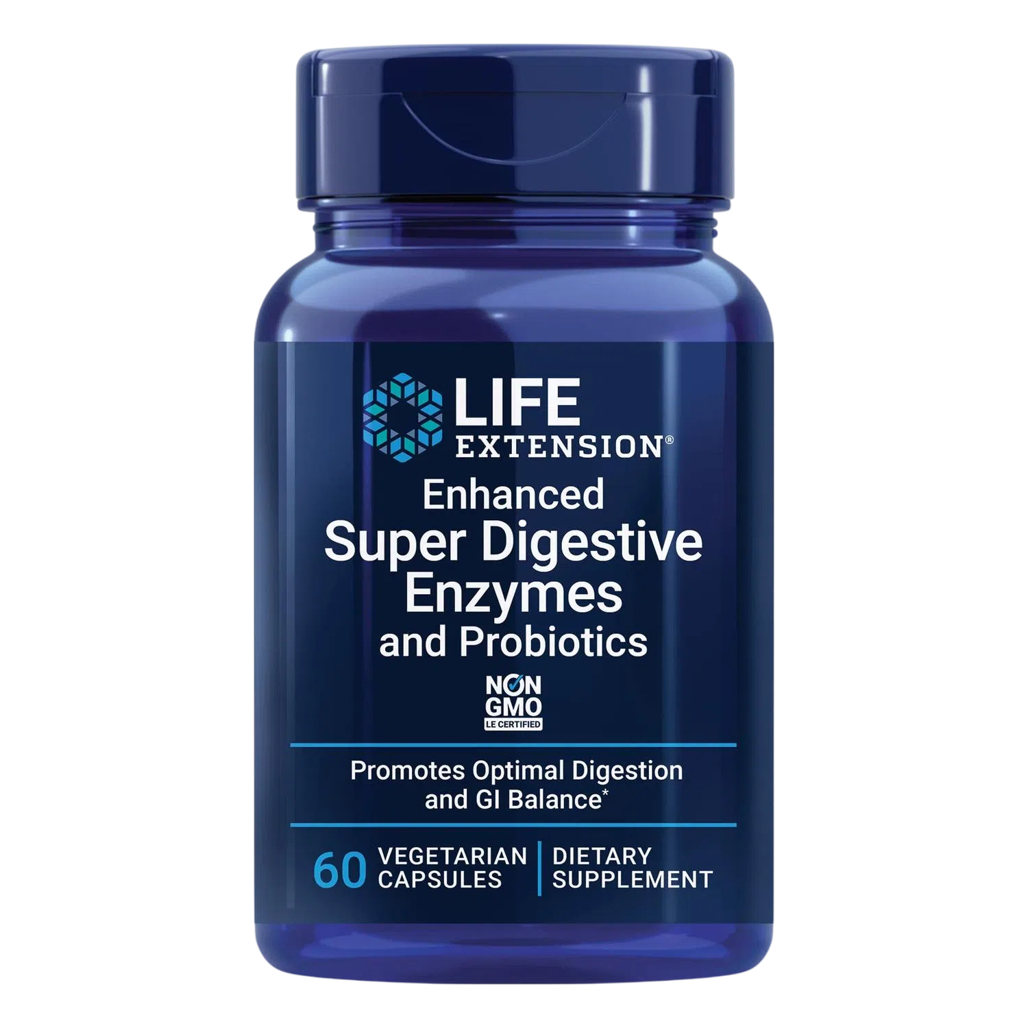 Enzimas Digestivas Probióticos, 60 Caps – Life Extension-Wellu