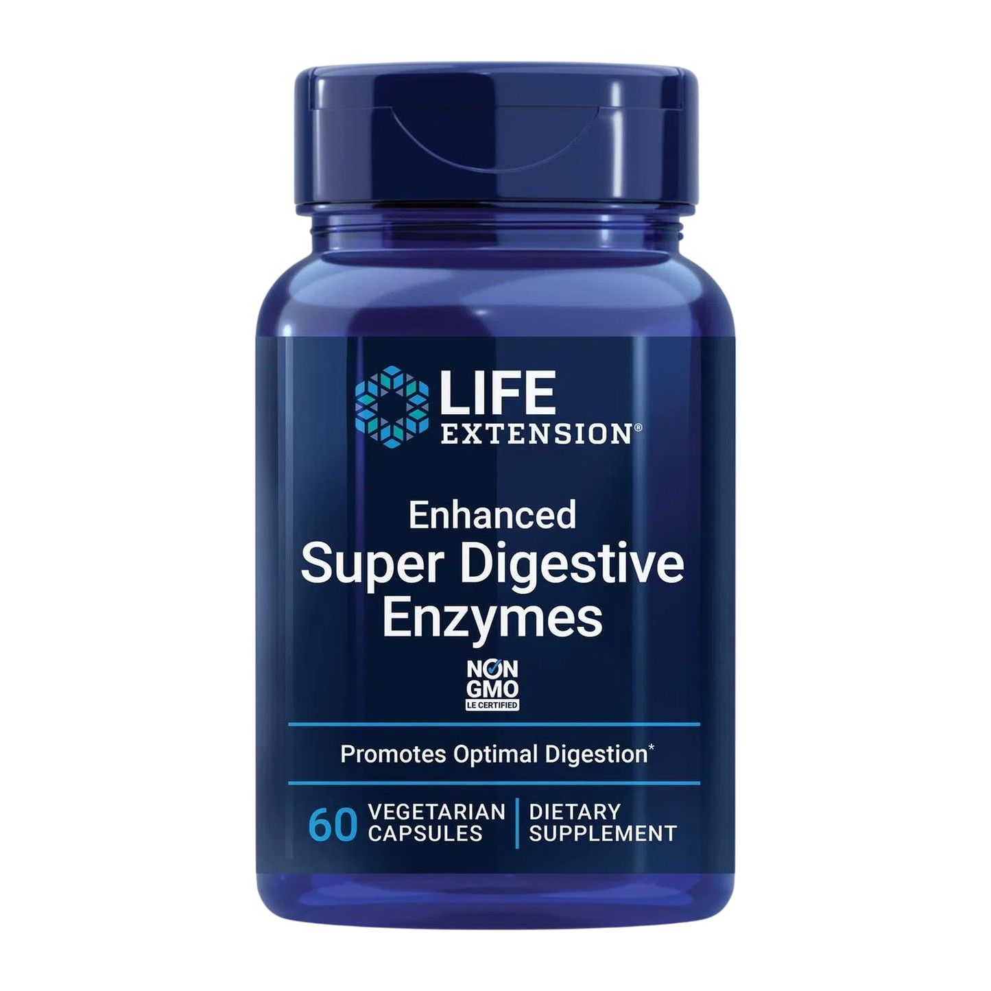 Enzimas Super Digestivas Mejoradas, 60Caps – Life Extension-Wellu