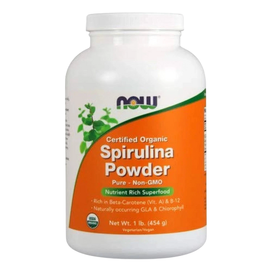 Espirulina Orgánica 454g – NOW Foods-Wellu