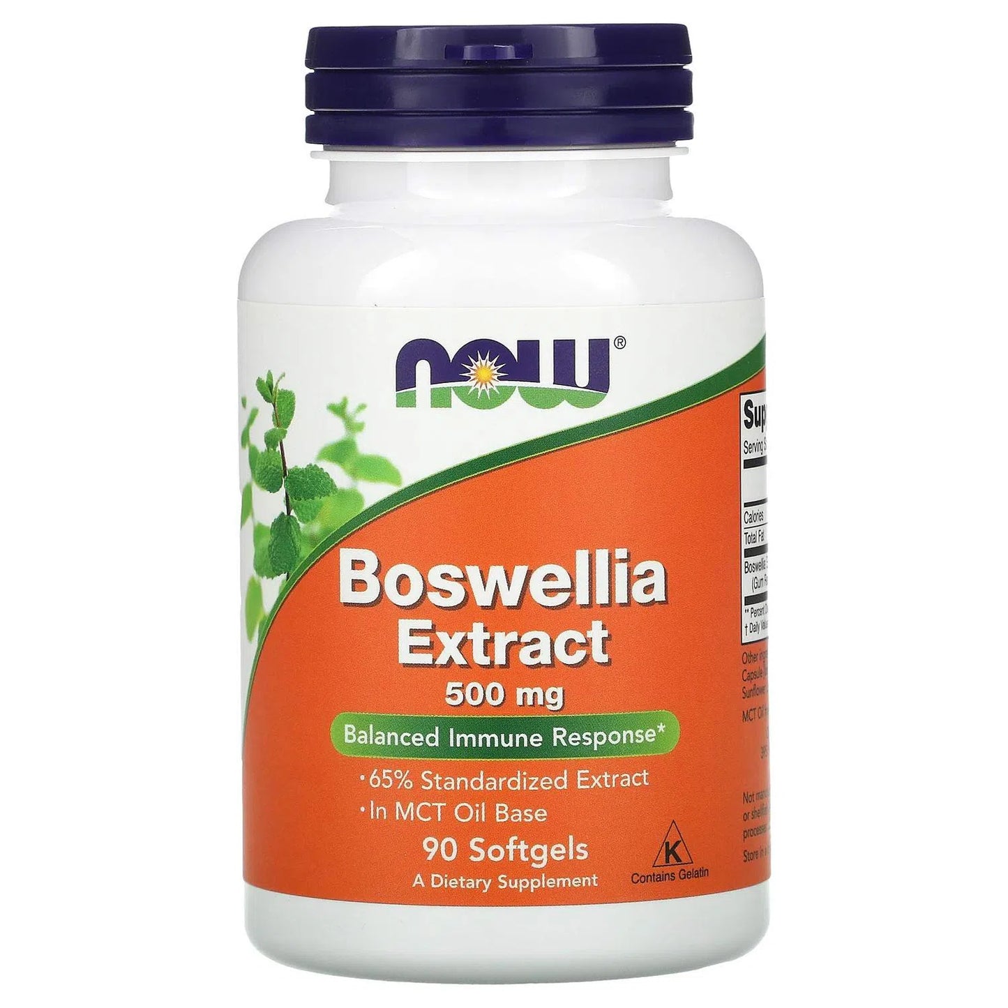 Extracto De Boswellia 500mg, 90 Softgels – NOW Foods-Wellu